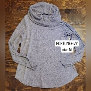 Fortune + Ivy Gray Women's Sweater